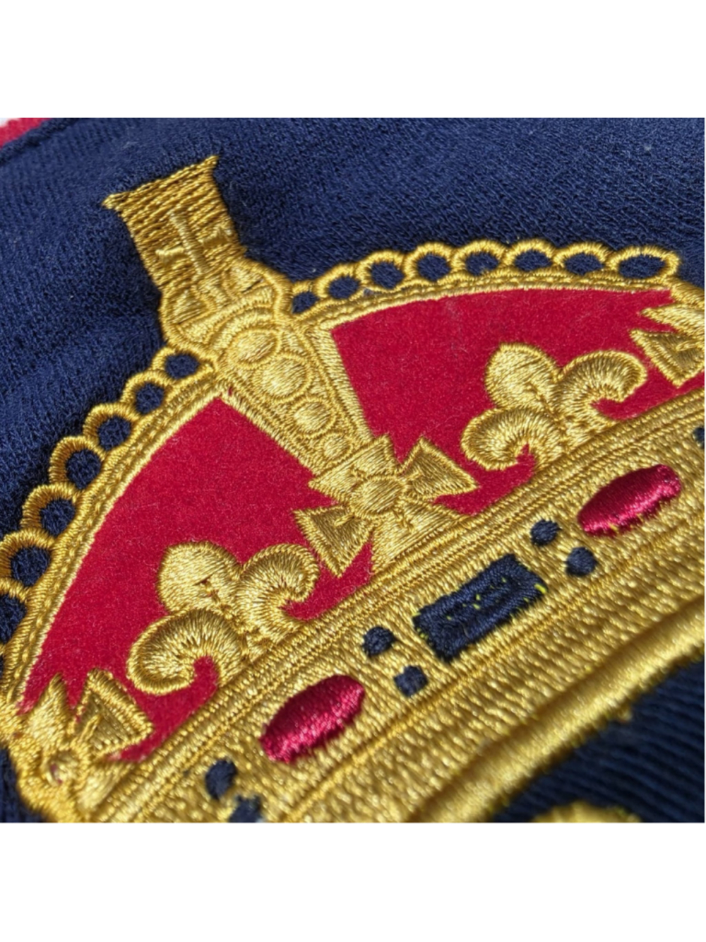 Polo Ralph Lauren Crewneck Crest Crown Fleece Sweatshirt Mens XL Navy - Picture 6 of 12